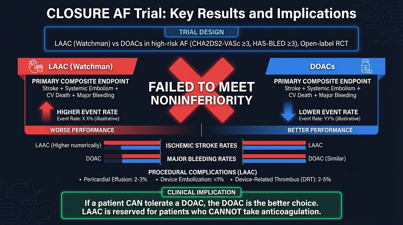 CLOSURE AF Trial: Key Results and Clinical Implications