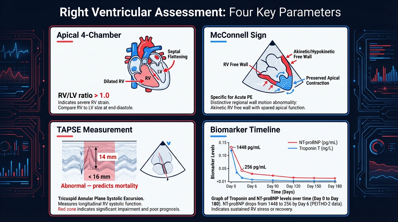 Right Ventricular Assessment in PE