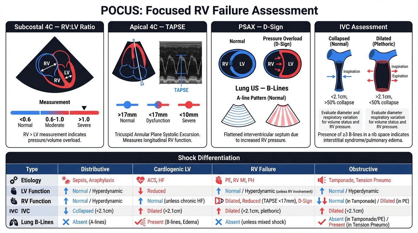 POCUS Shock Assessment Protocol