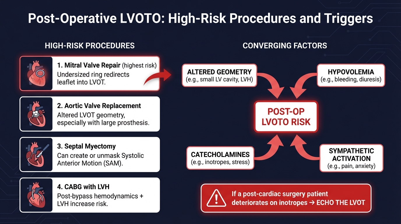 Post-operative LVOTO Risk Factors
