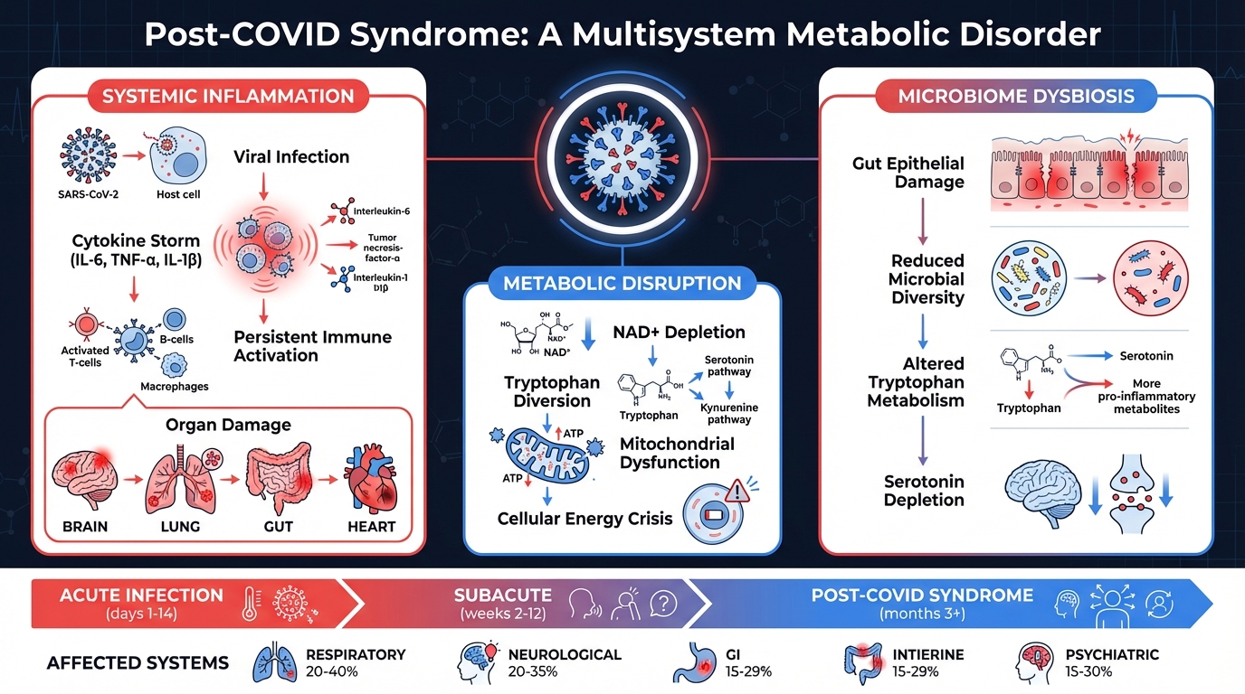 Post-COVID Syndrome Pathophysiology Overview